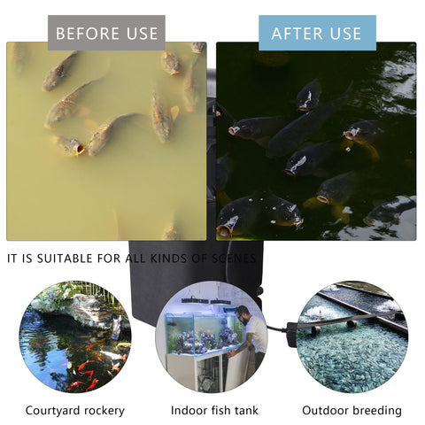 Bio Pressure Filter  for Garden, Pool Fishpond Pump Filter Pond Filter