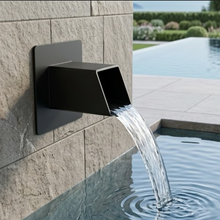 2 Inch 316 Stainless Steel Square Water Fountain Spout