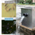 PONDO Flow-Through Pond Filter with Pump, Mechanical Filtration, Pond Gravity Stainless Steel Filter, Fit Up to 3200 Gallons