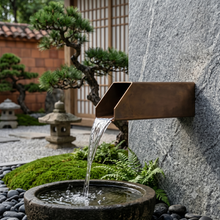 Square Stainless Steel Waterfall Spout & Spillway Scupper