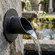 PONDO 316 Stainless Steel Fountain Splash Guard Ring – Outdoor Water Feature Splash Reduction Ring for Ponds & Garden Fountains