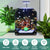 9.6 Gallon Acrylic Octagonal Aquarium Creative Desktop Aquarium Landscape Ecological Tank for Home Decor, Office